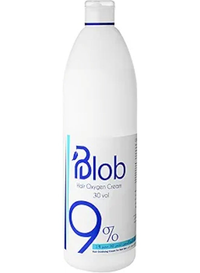 Achieve Radiant Color with Ease! ✨ Blob Hair Oxygen Cream 30 Vol (9%) – The Professional Choice for Brilliant Lifting"